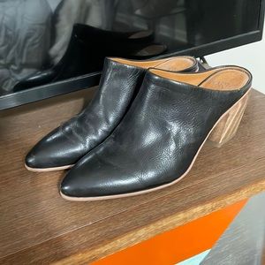 Franco Sarto black mules